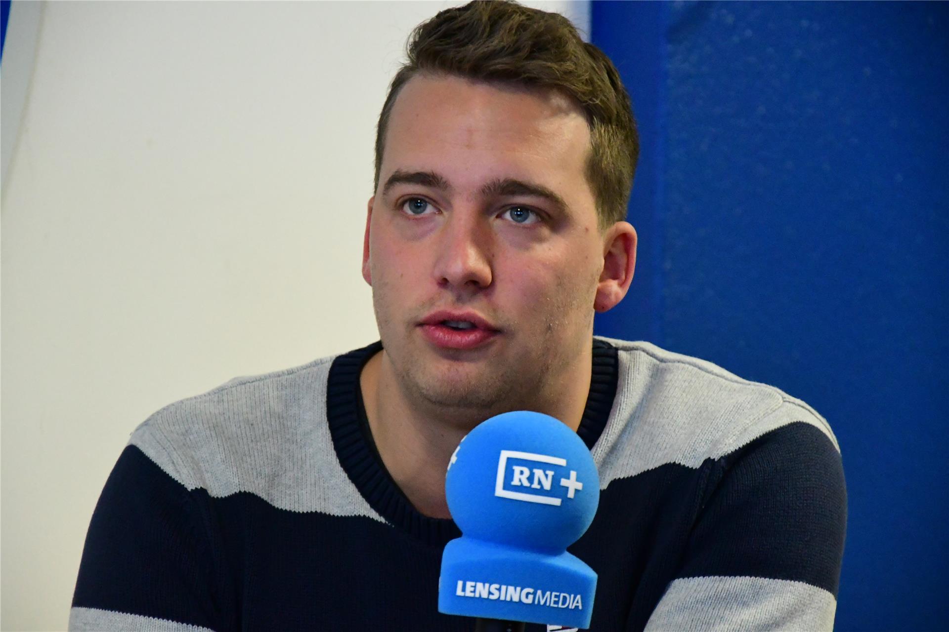 Benedikt Kuhne stellt klar, dass ein Aufstieg kein Muss im Verein ist. © Timo Janisch