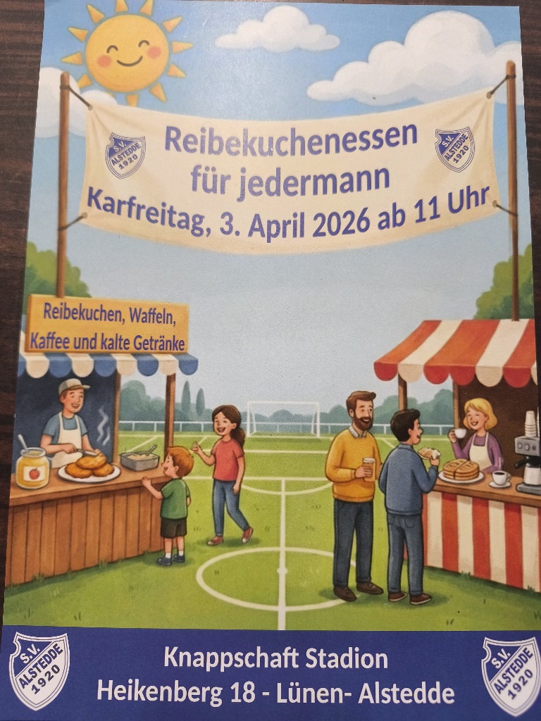 Reibekuchenessen am Karfreitag