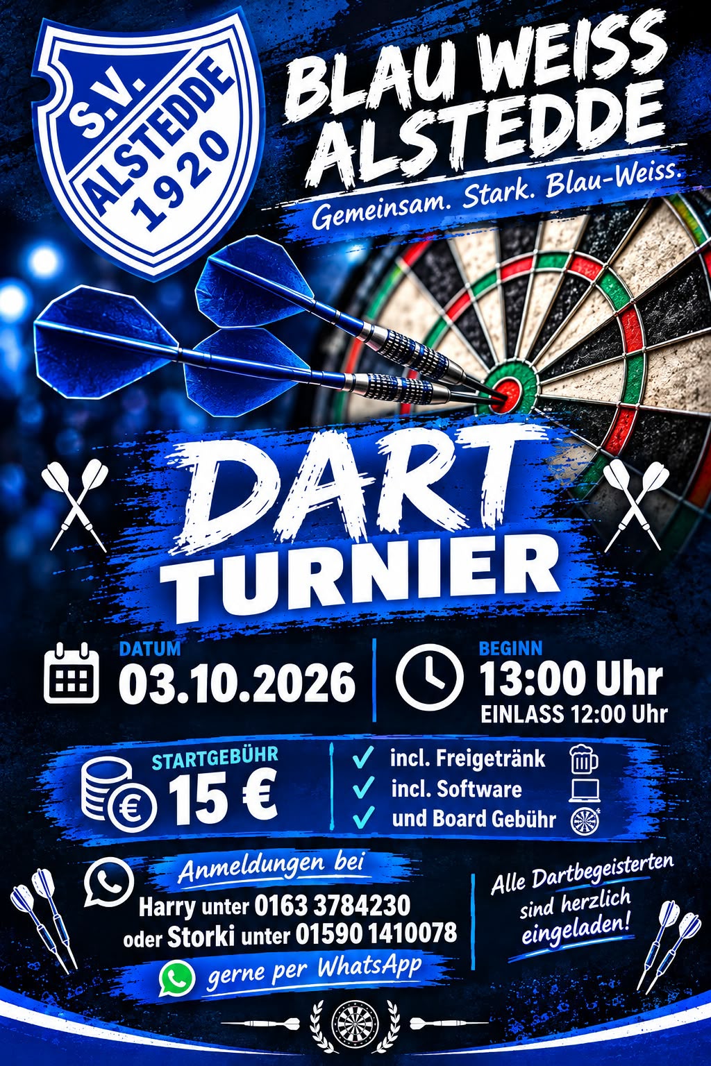 Dart Turnier2026